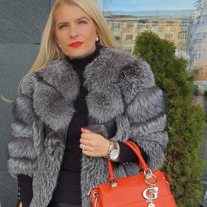 Haina vulpe argintie Model Maya